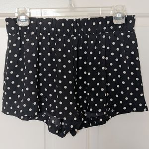 Papaya Black and White Polka Dot Shorts